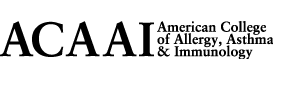 The American College of Allergy, Asthma & Immunology 